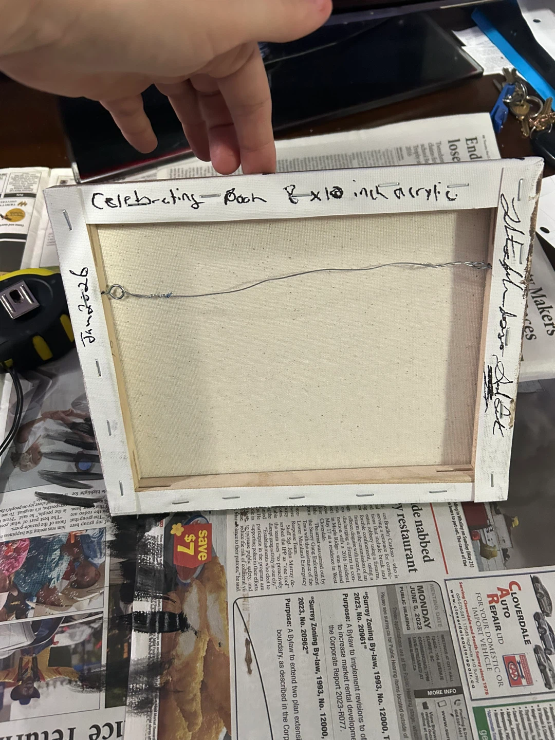 celebrating Winnie the  Pooh painting. - photo 4