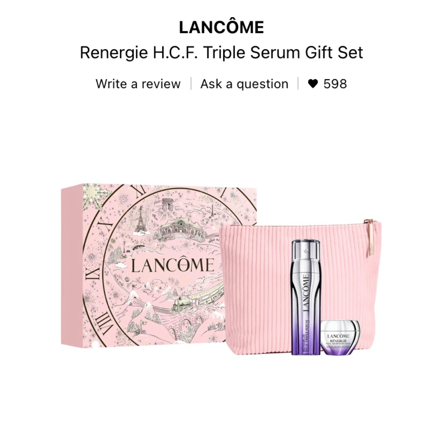 Lancôme Rénergie H.C.F. Triple Serum Gift Set