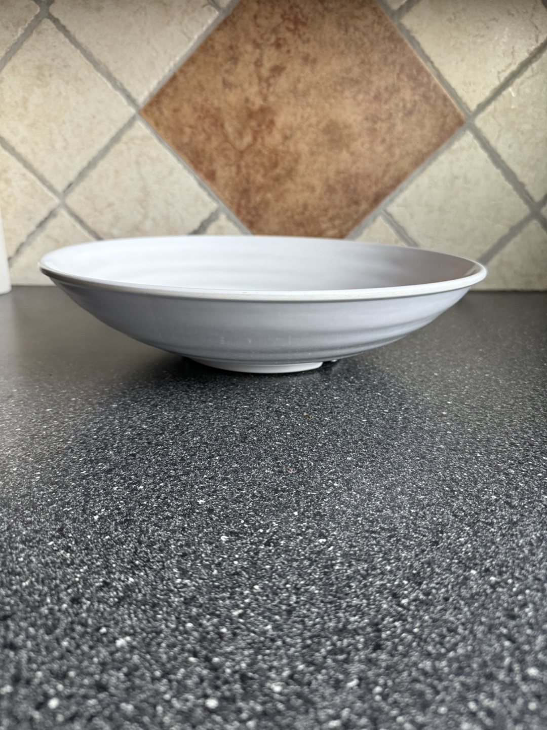 GET Melamine White Serving Bowl 13" - photo 2