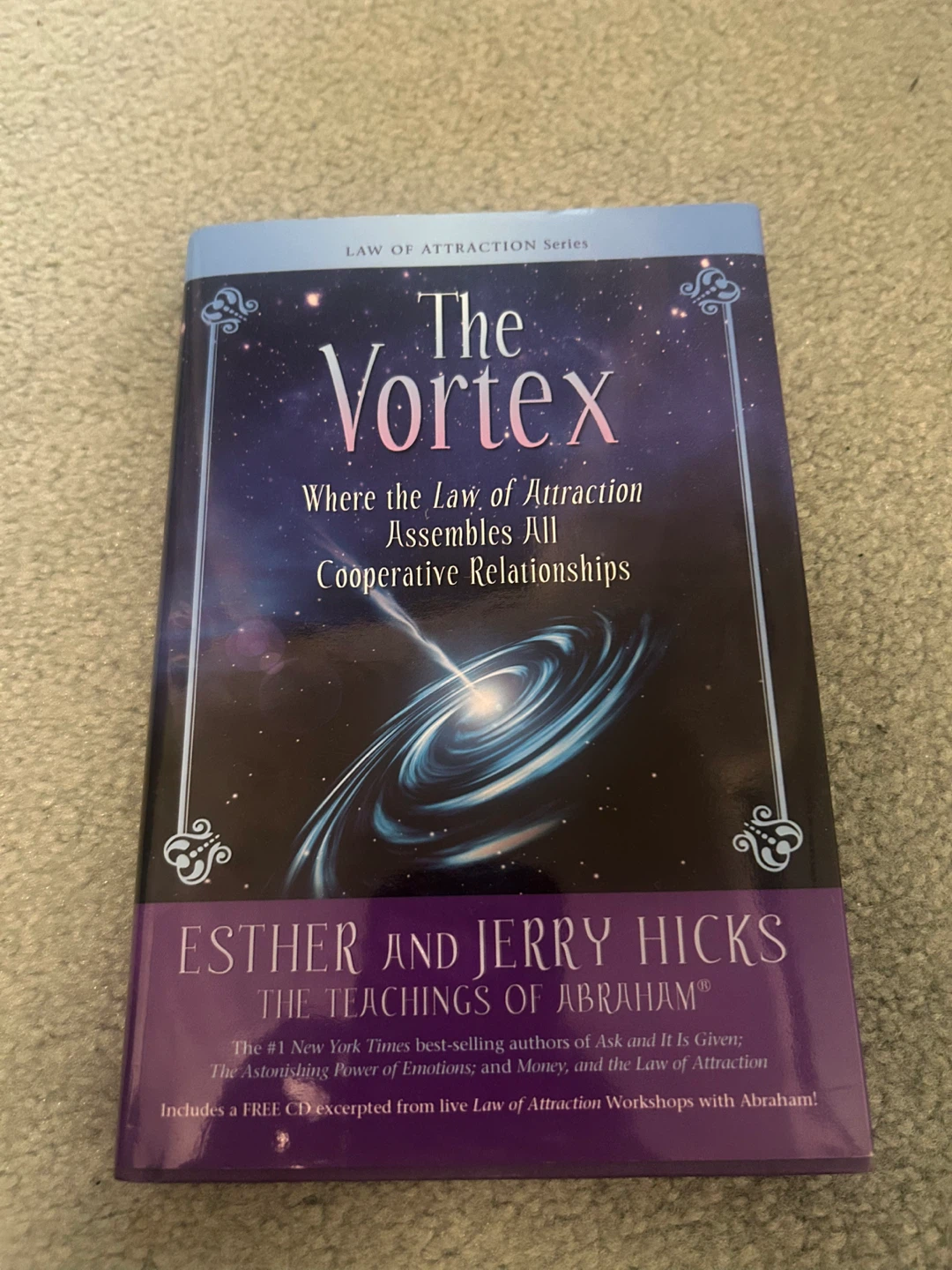 The Vortex By Abraham Hicks [Hardcover - Mint Condition]
