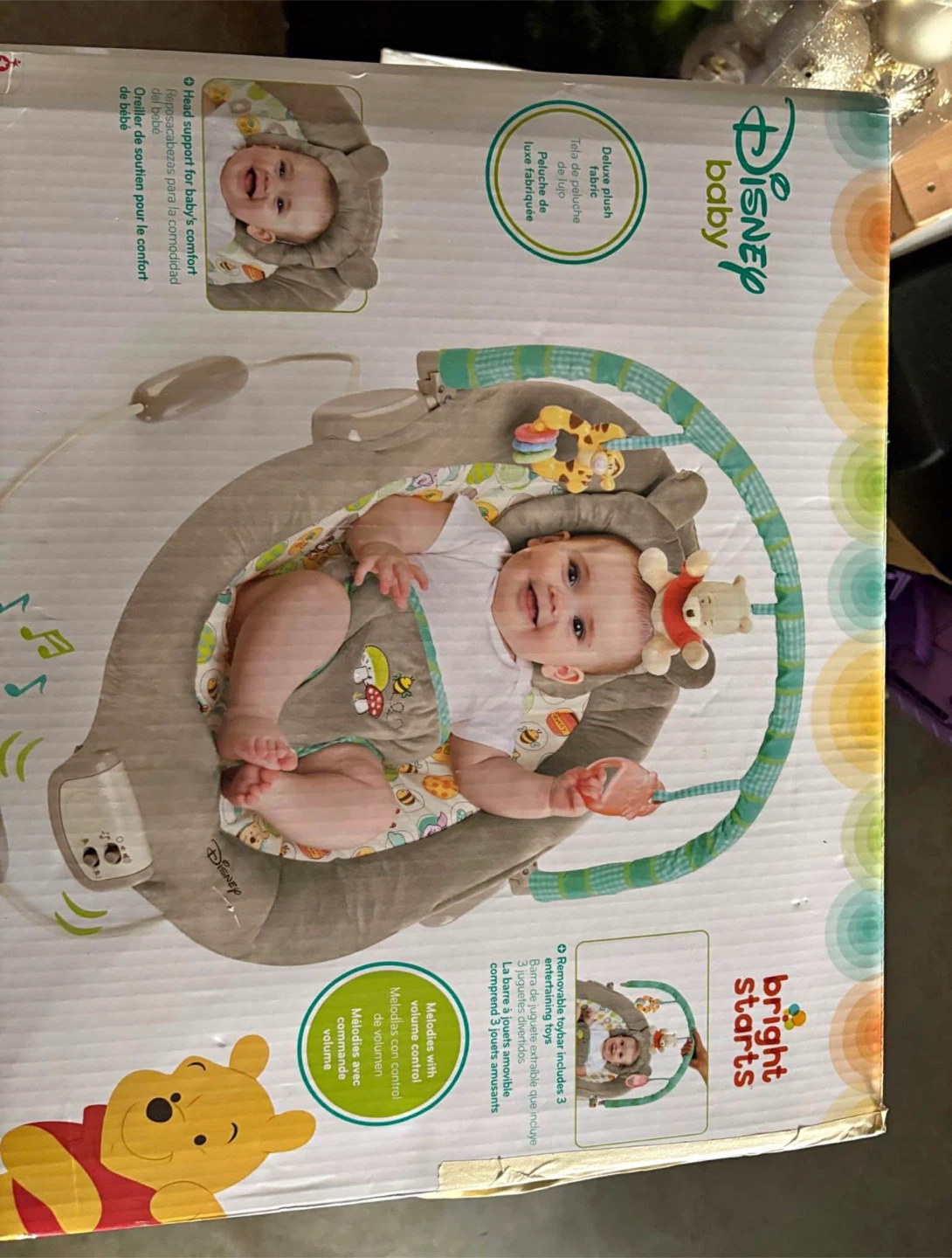 Disney Baby Winnie the Pooh Bouncer FREE IF PU THIS WEEKEND