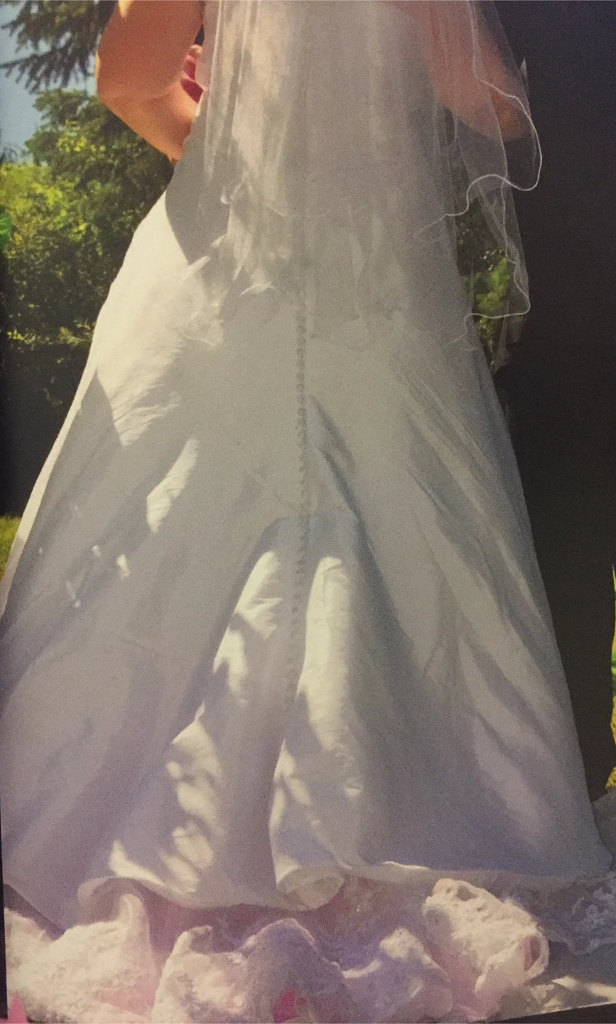 Wedding Dress - White & Pink - photo 4