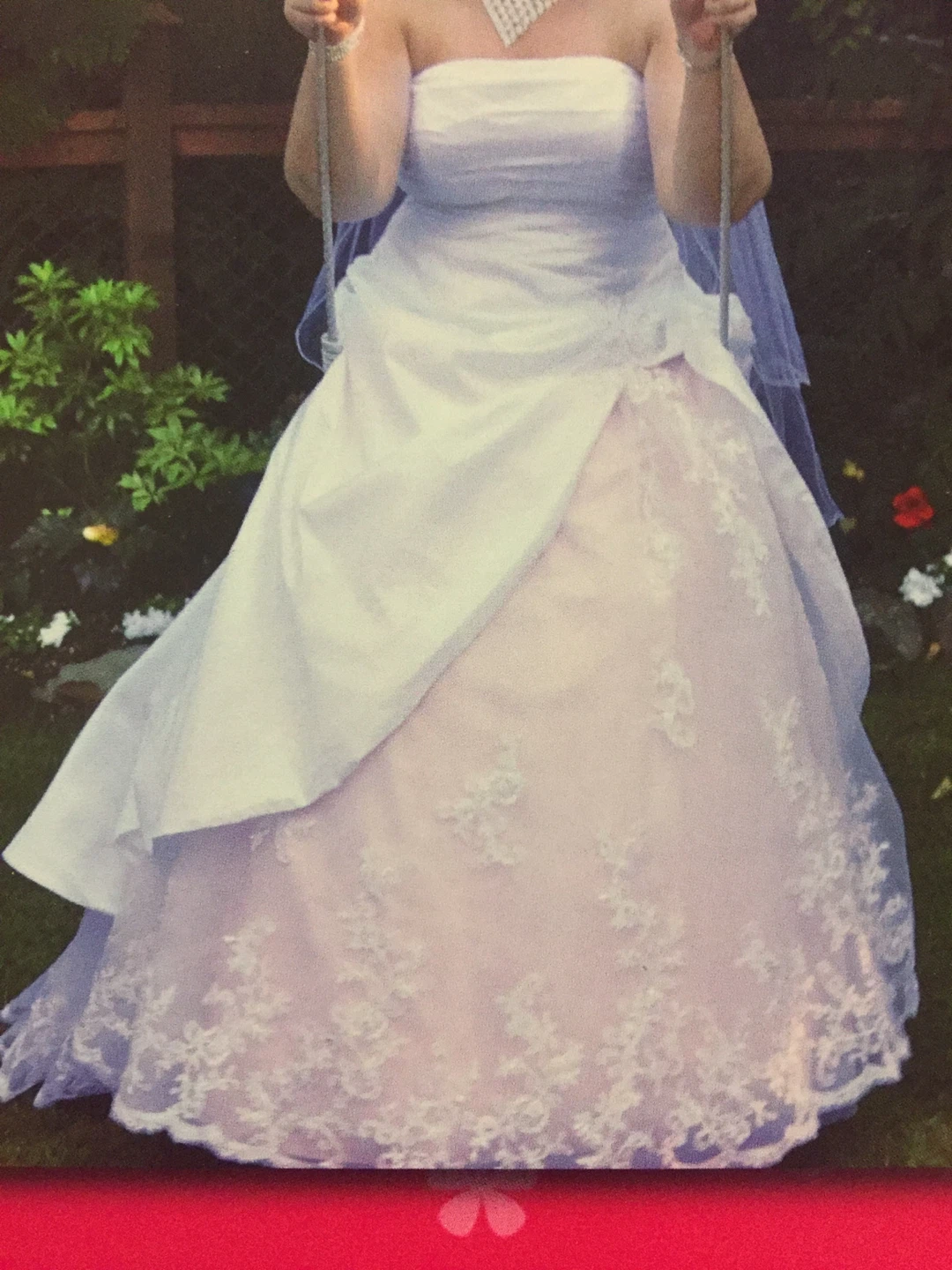 Wedding Dress - White & Pink - photo 3