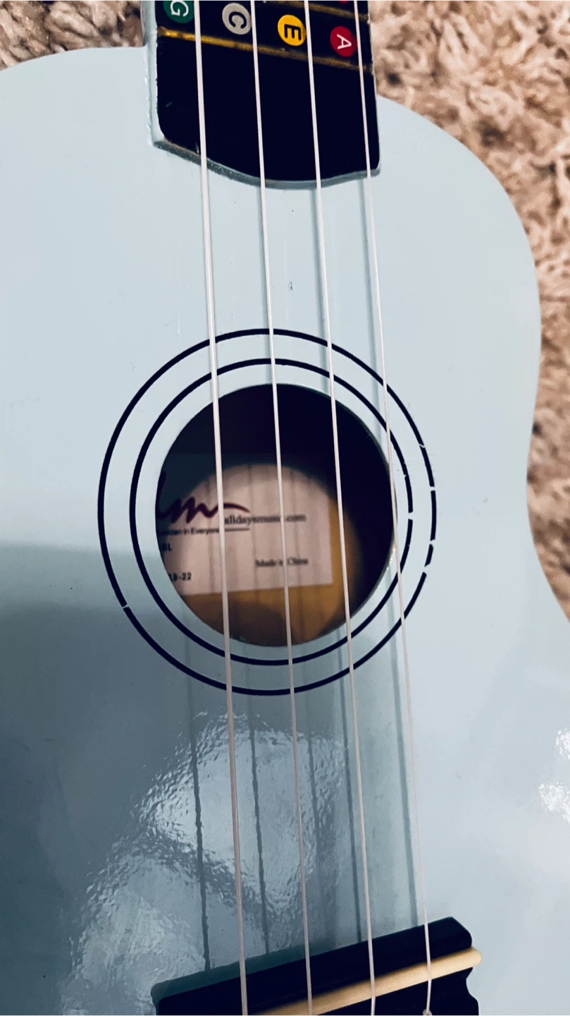 ADM Soprano Ukulele with Bag - Light Blue - photo 5