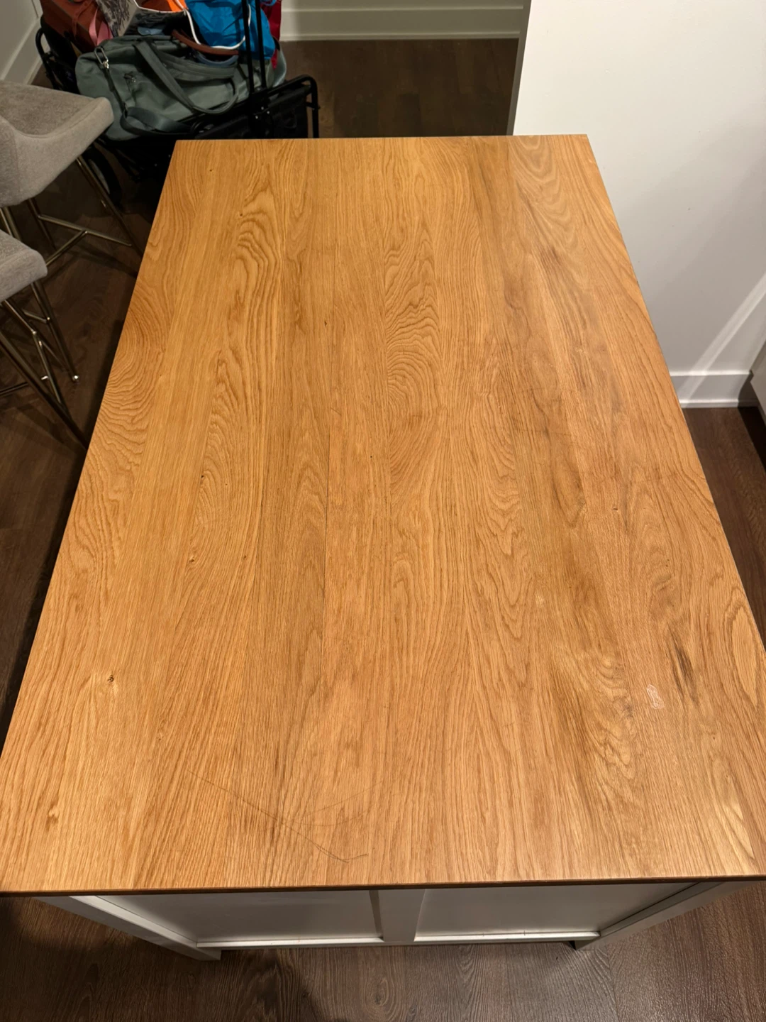 Kitchen Island with Wood Top - photo 5