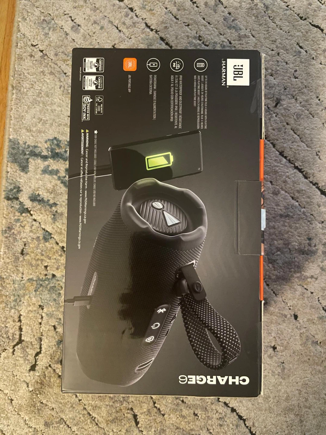 New JBL Charge 6 Bluetooth Speaker - photo 2