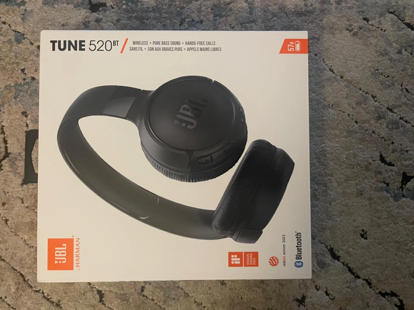 JBL Tune 520BT Wireless Headphones - Brand New