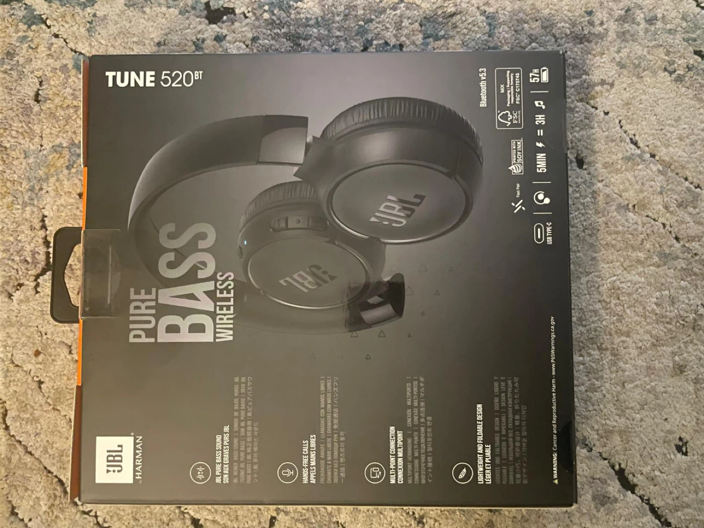 JBL Tune 520BT Wireless Headphones - Brand New - photo 2