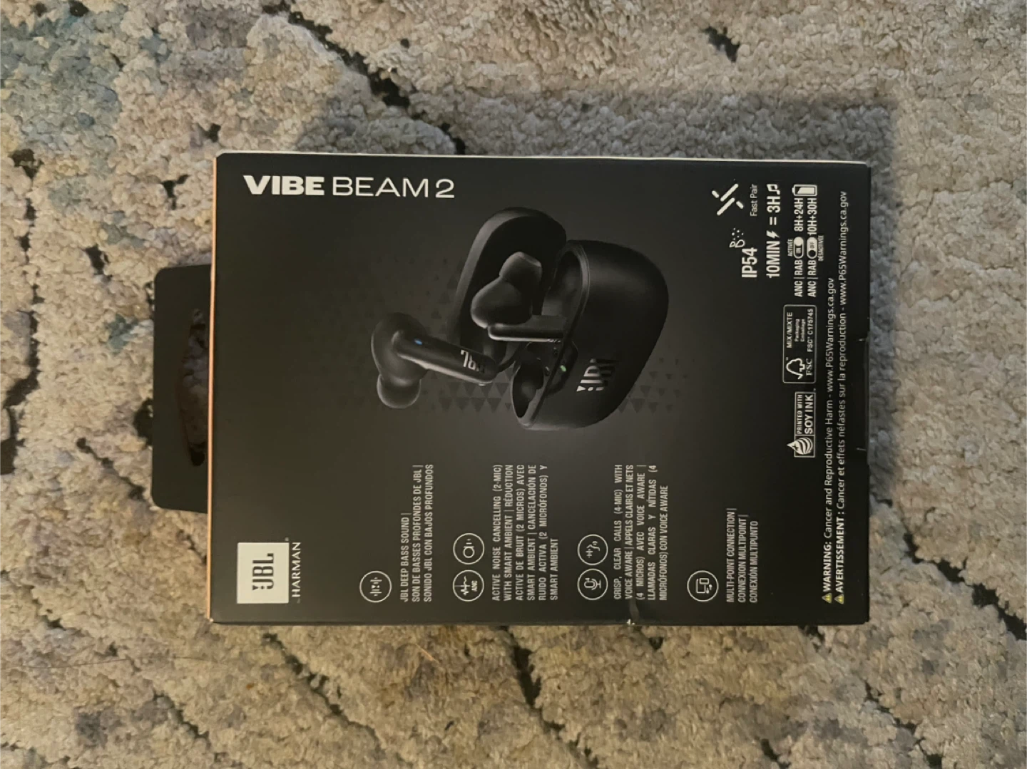 New JBL Vibe Beam 2 - Black Earbuds - photo 2