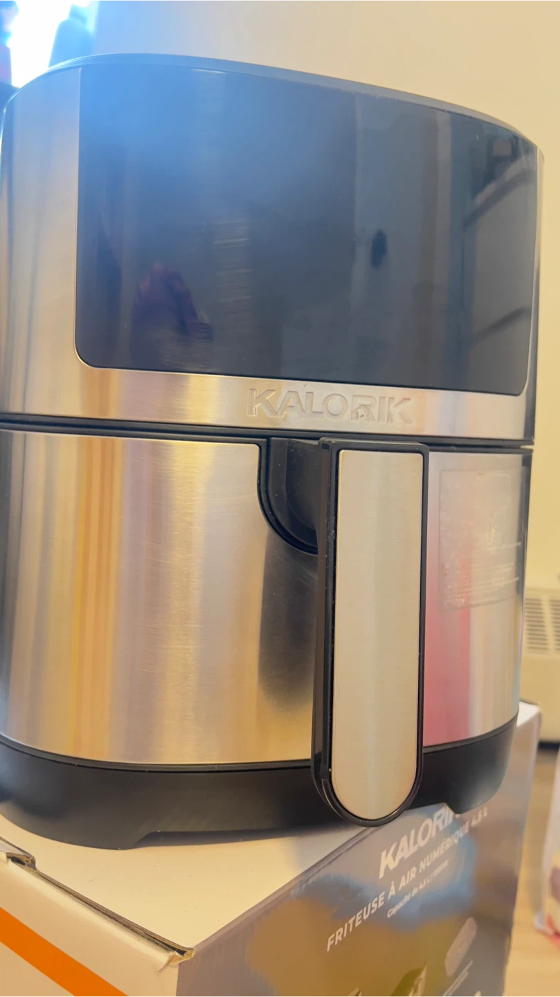 Kalorik 5-Quart Digital Air Fryer - Almost New in Box! - photo 2