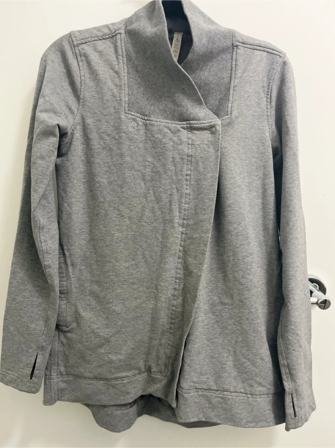 Lululemon Grey Wrap Jacket