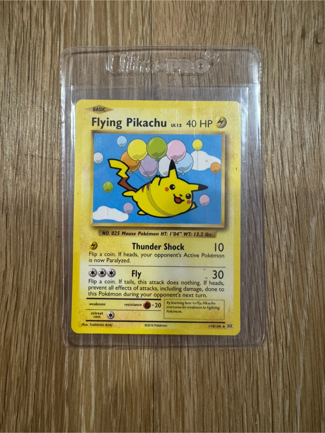 Pokémon XY Evolution Flying 110/108 and Surfing Pikachu 111/108 - photo 3