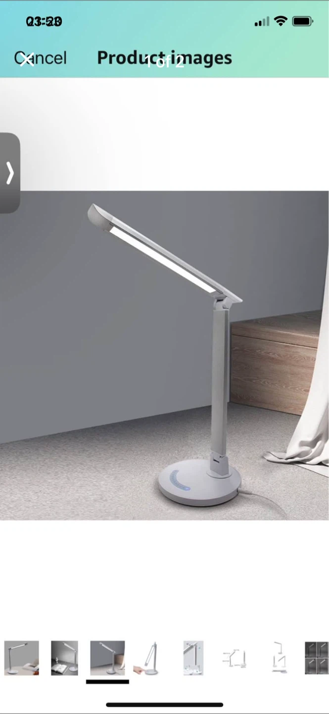 LED Desk Lamp - White