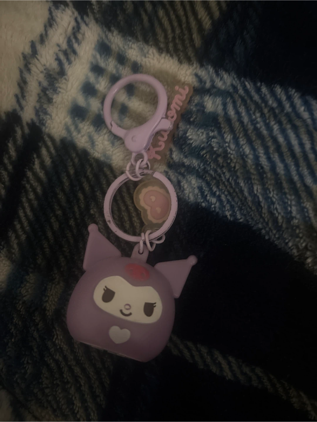 Kuromi Light-Up Keychain
