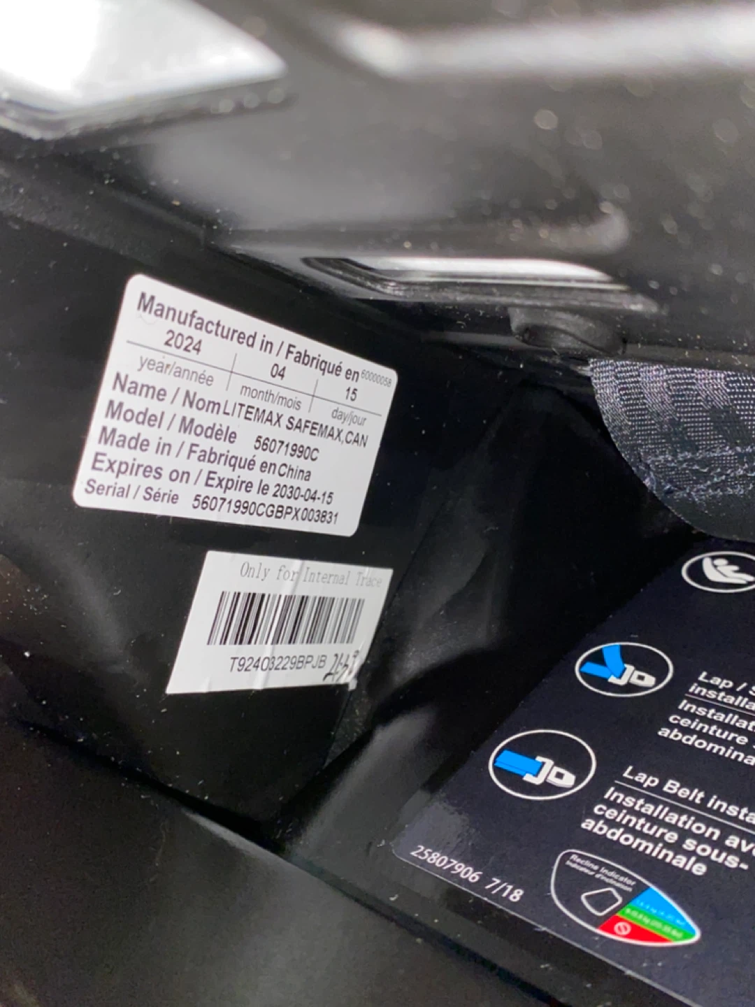 Evenflo LiteMax SafeMax Infant Car Seat - photo 3