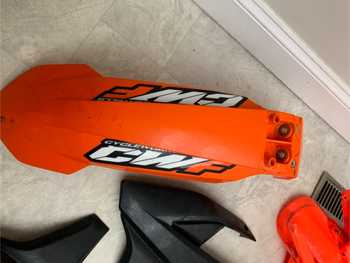 Dirt Bike Body Fairings Fender Set - 2016 - 2018 KTM - photo 3