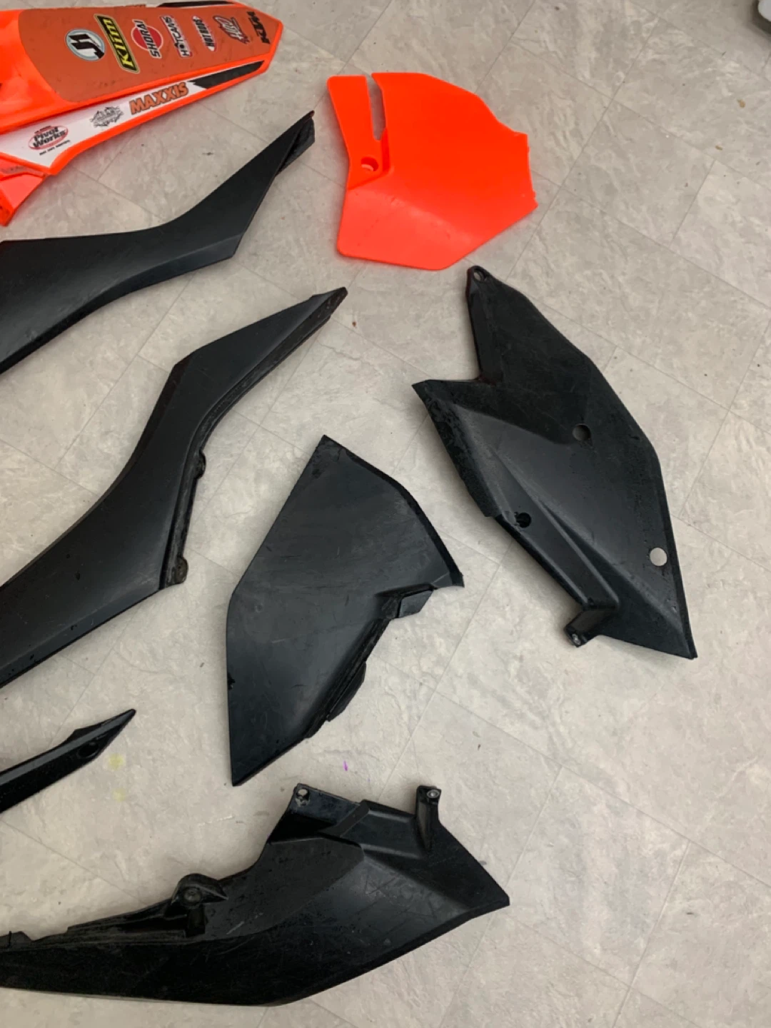 Dirt Bike Body Fairings Fender Set - 2016 - 2018 KTM - photo 4