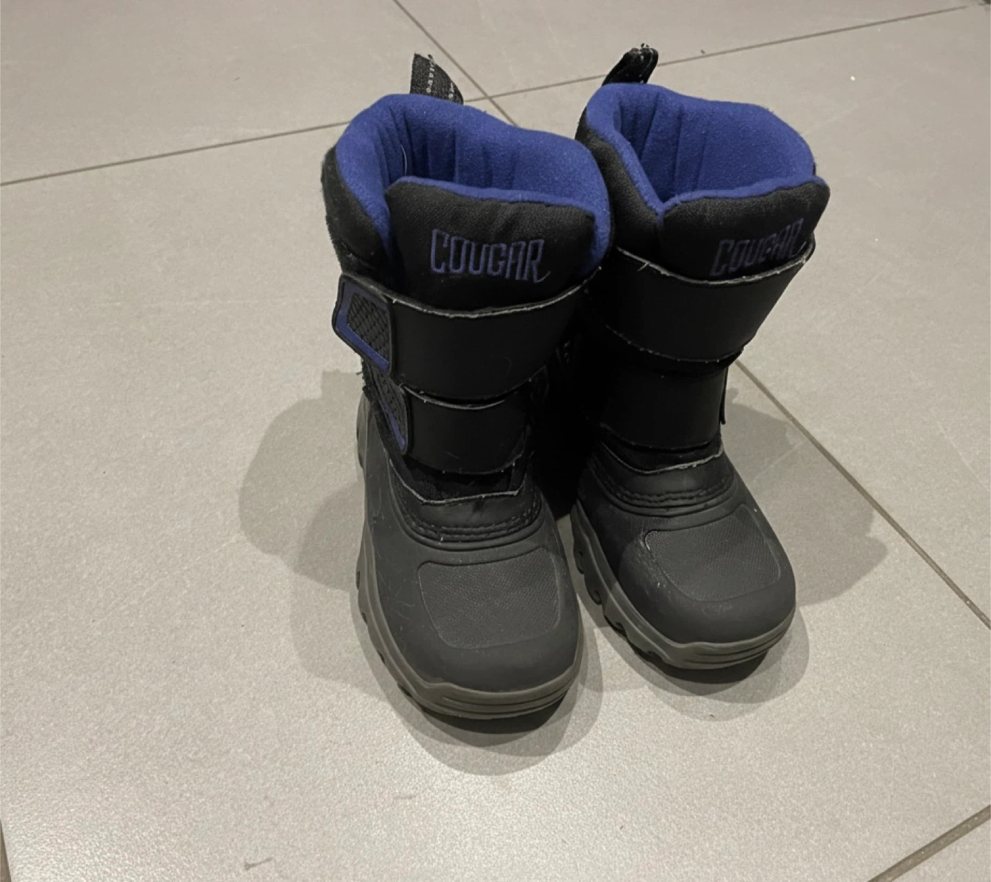 Kids Cougar Springer Black Blue WP Boots - photo 2