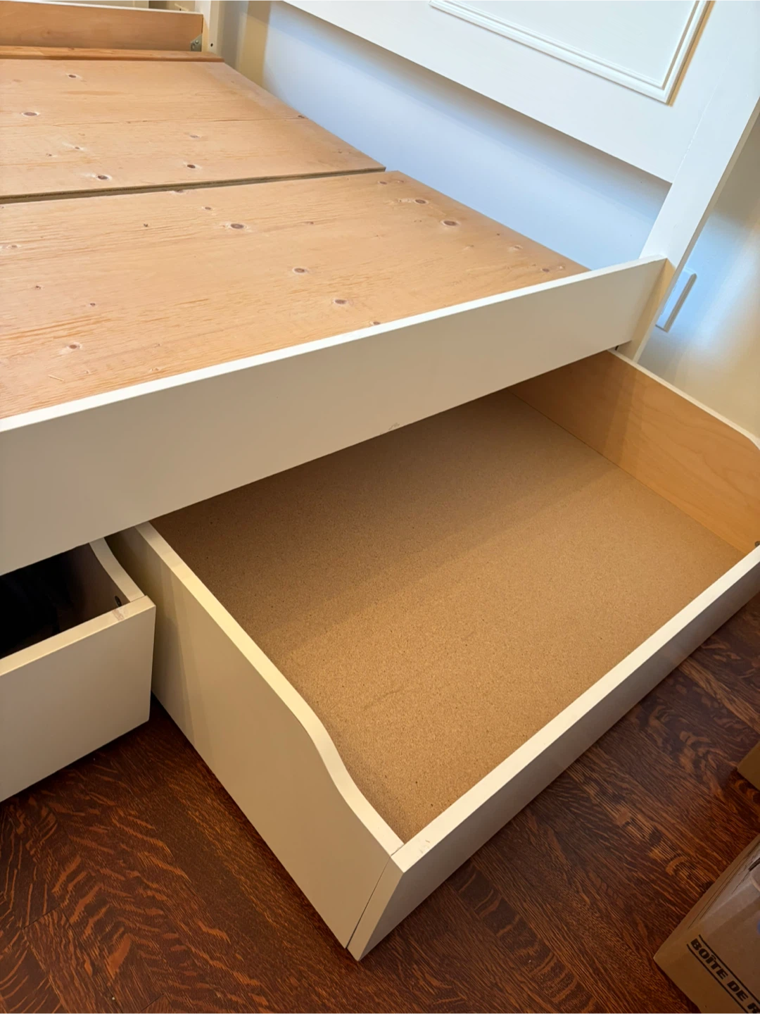 Double Bed Frame with Storage Drawers - photo 3
