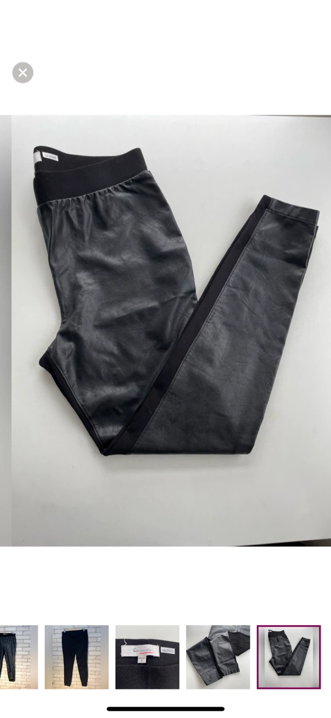 Lysse Faux Leather Leggings size M - photo 5