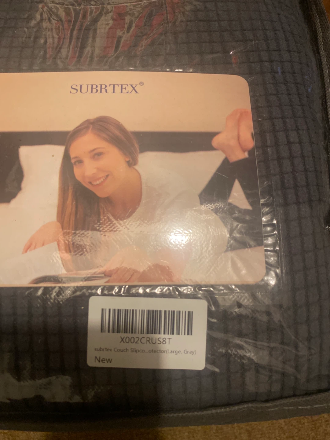 New SUBRTEX Couch Slipcover (Large, Gray) - photo 2
