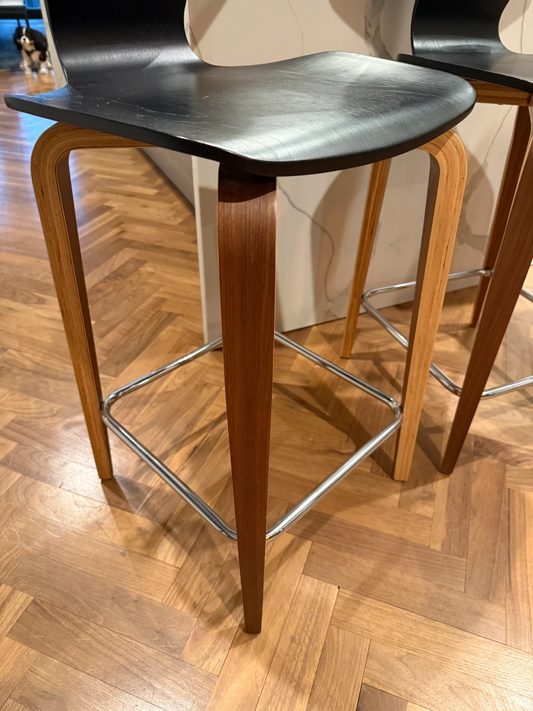 Room & Board Black Modern Bar Stools - photo 3