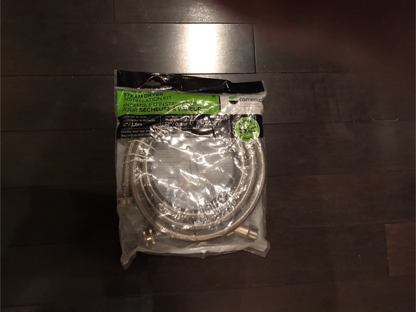 Comerco Steam Dryer Installation Kit - 72" / 1.8m