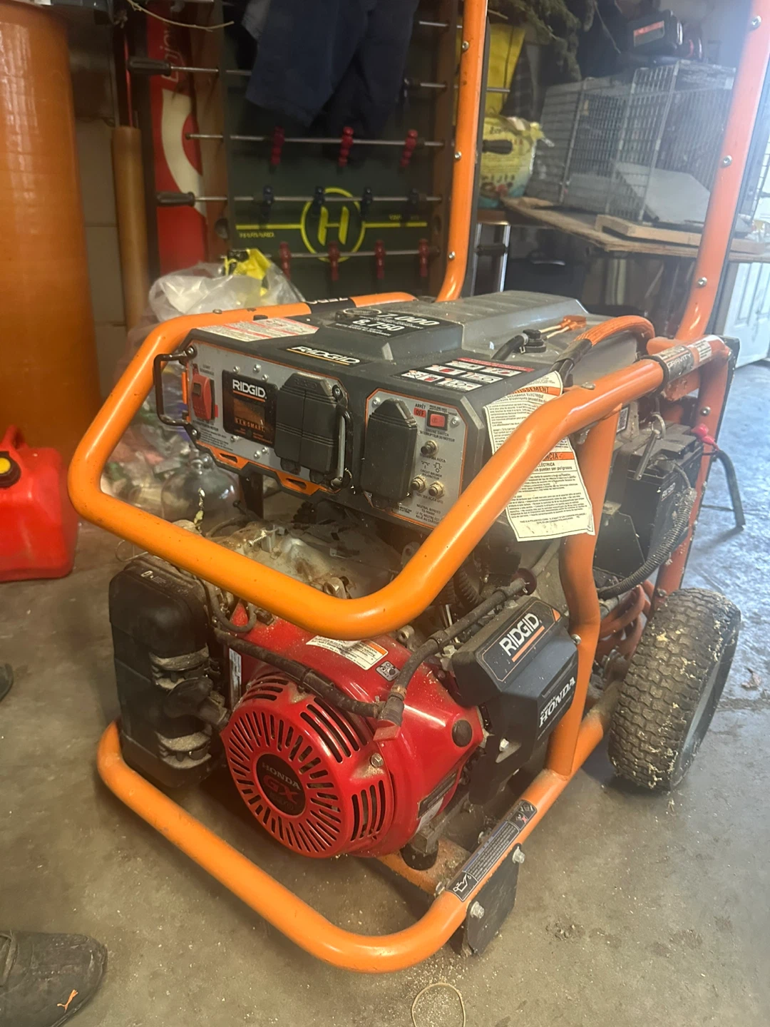 Ridgid 7000/8750 PSI Gas Powered generator - photo 3