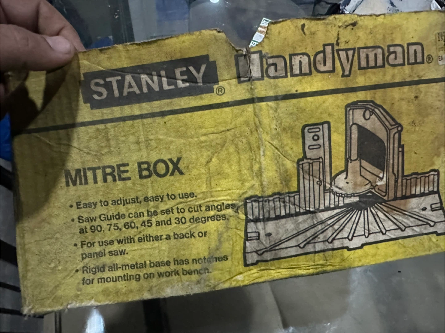 Stanley Handyman Mitre Box - photo 3