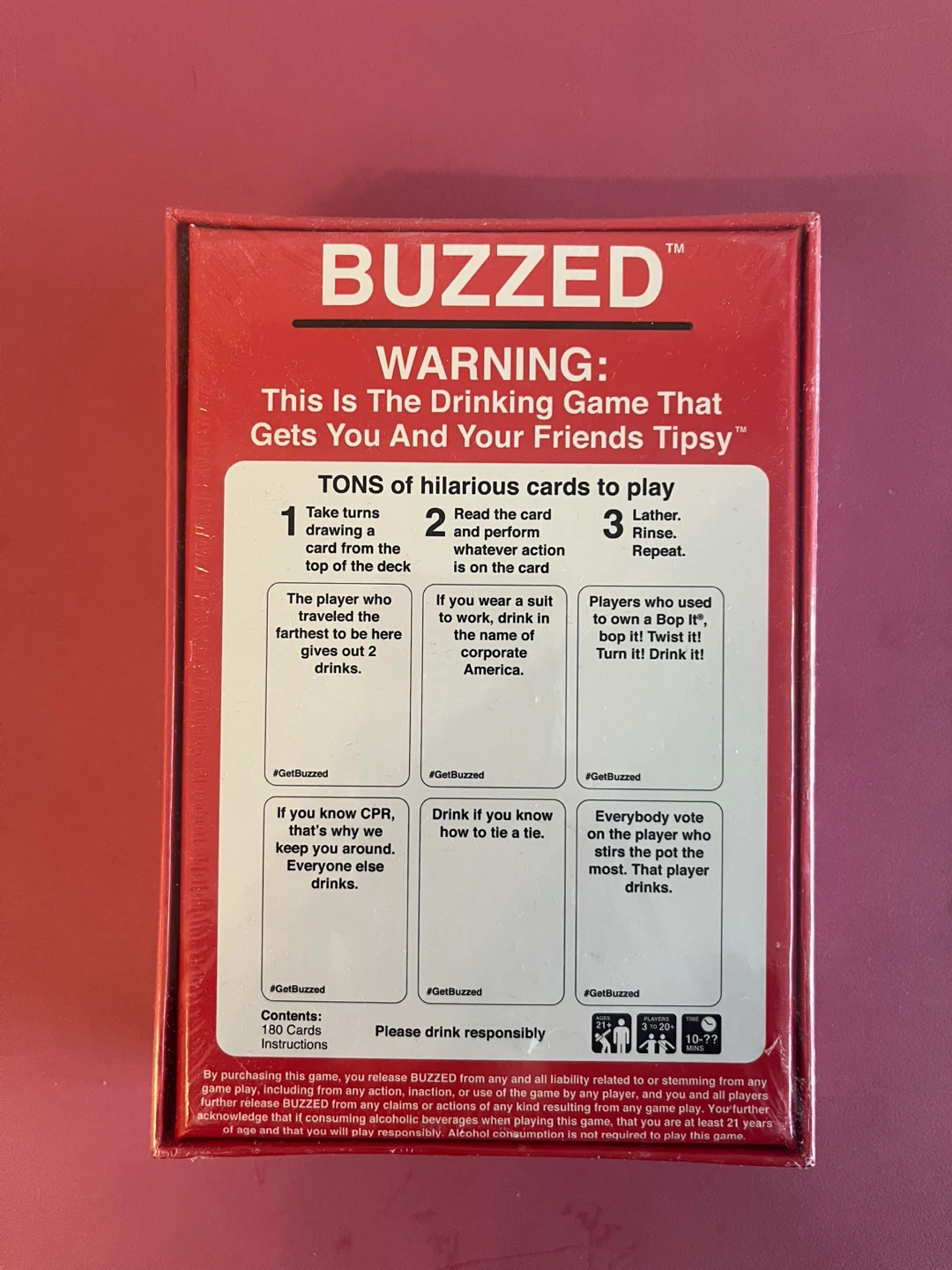 Buzzed Drinking Game - photo 2