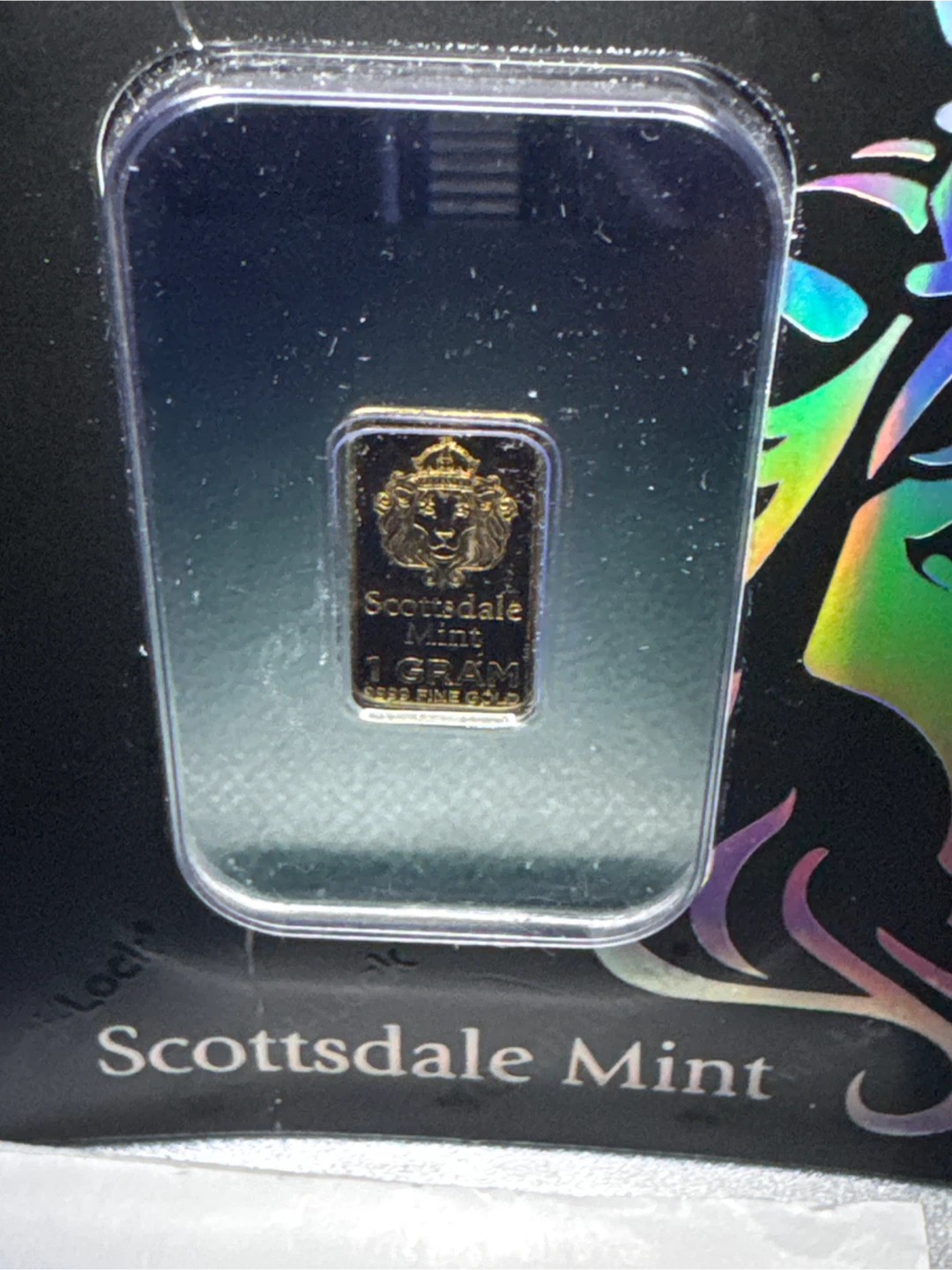 Scottsdale Mint 1 Gram Gold Prepper Bar