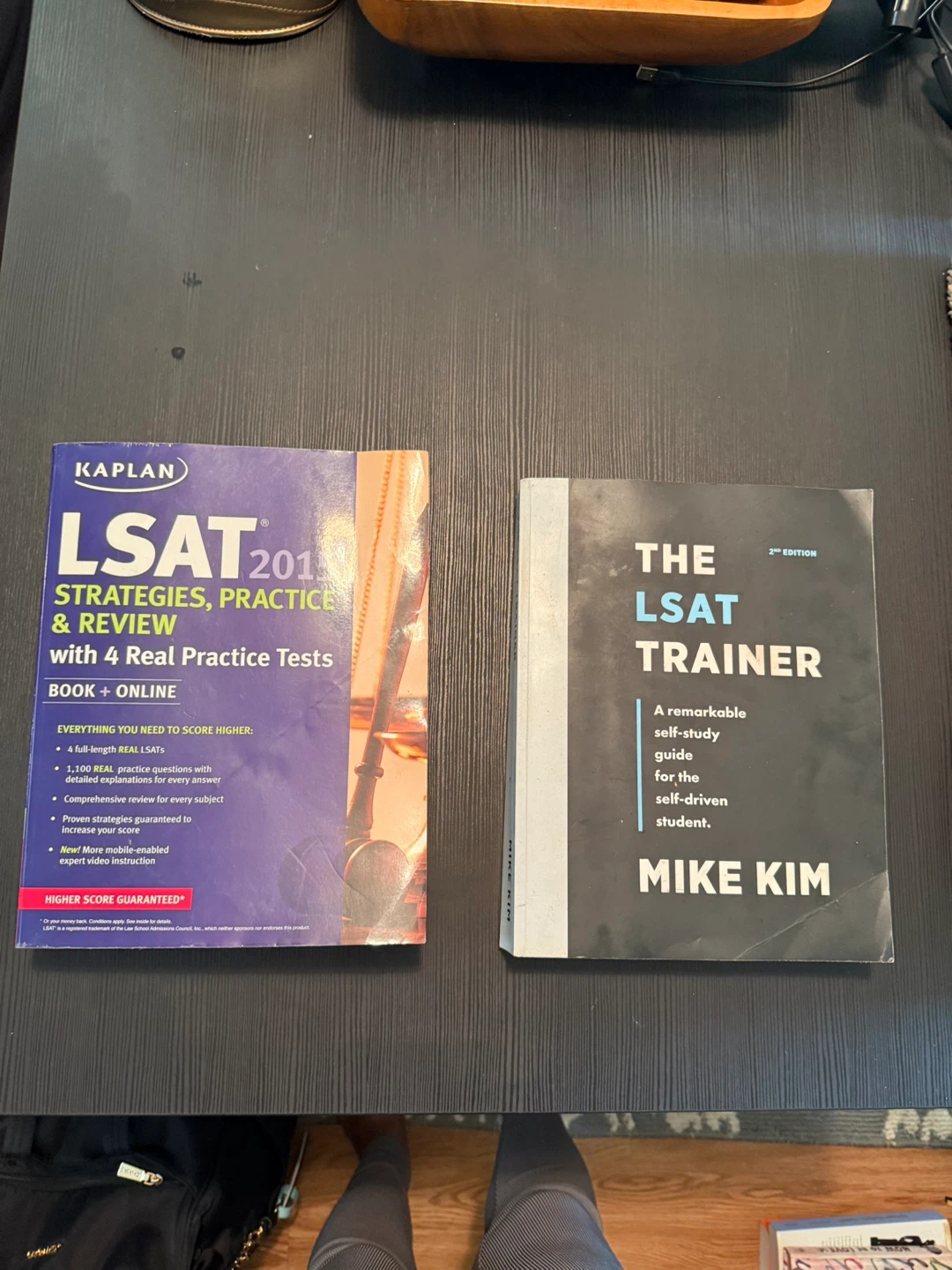 LSAT Trainer & Kaplan LSAT 2015 Books
