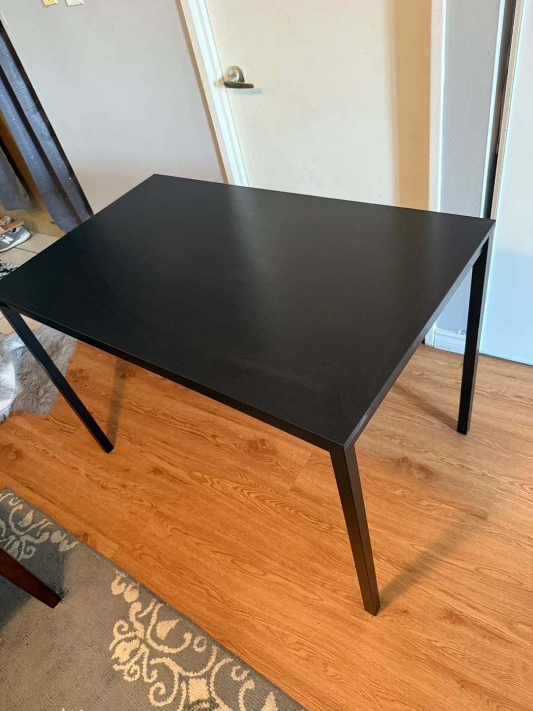 IKEA SANDSBERG Black Table - photo 3