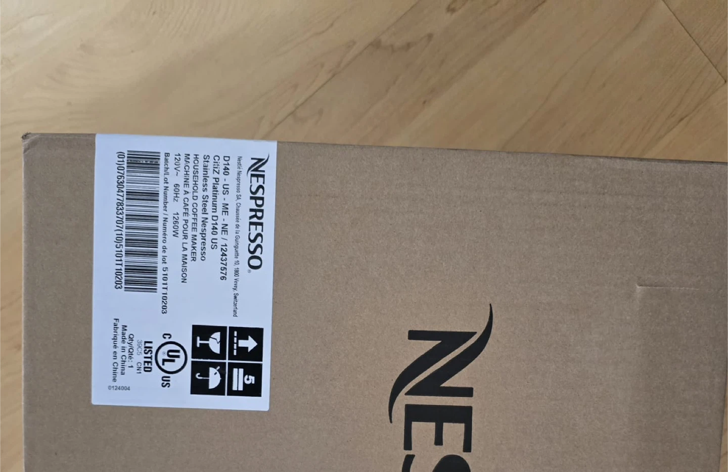 Brand New Nespresso Citiz & Aeroccino 4 Milk Frother