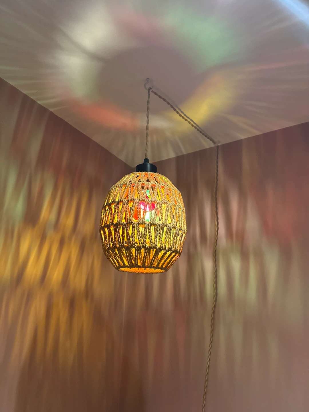 Woven Pendant Lamp 🥕