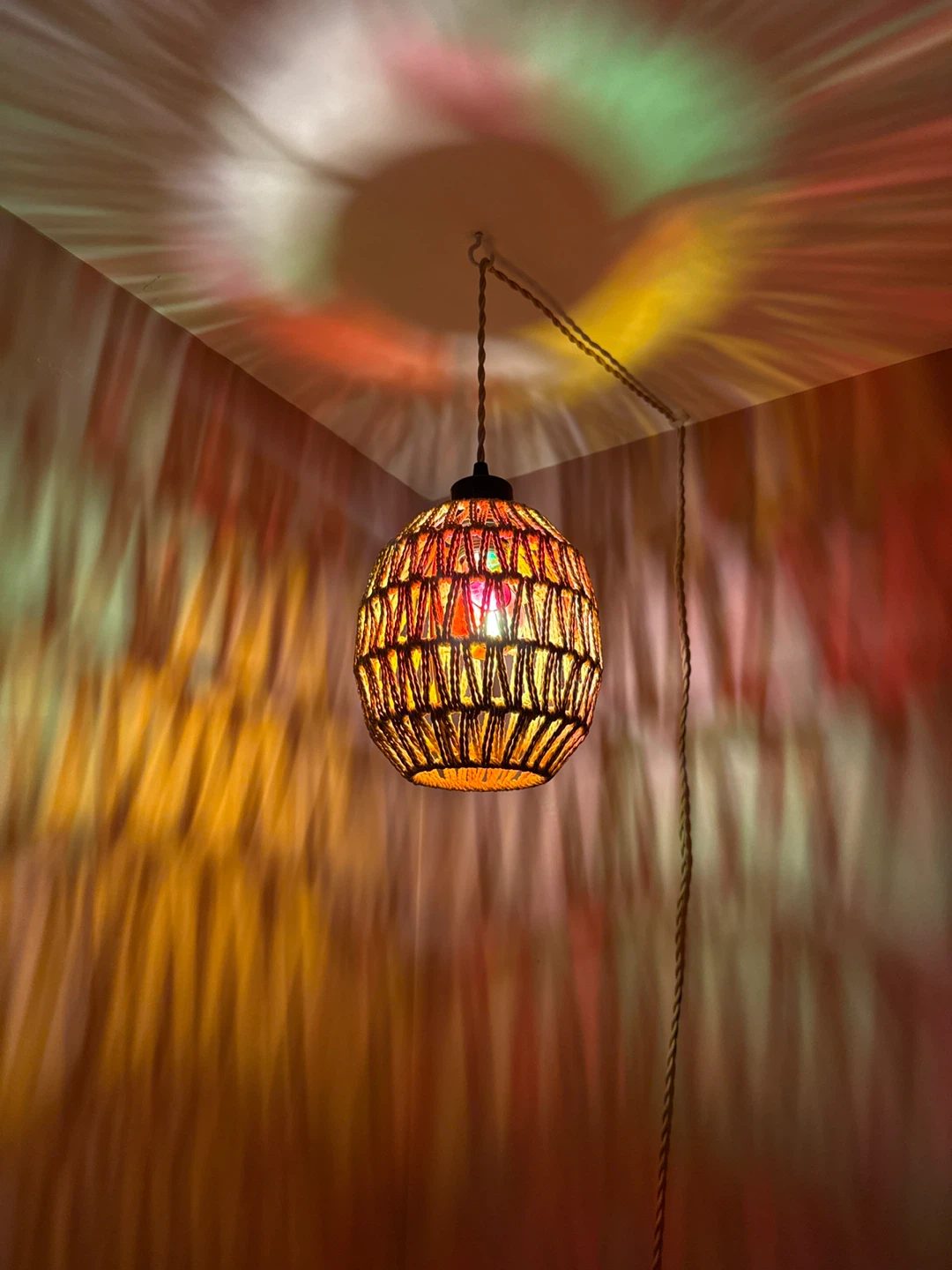 Woven Pendant Lamp 🥕 - photo 2