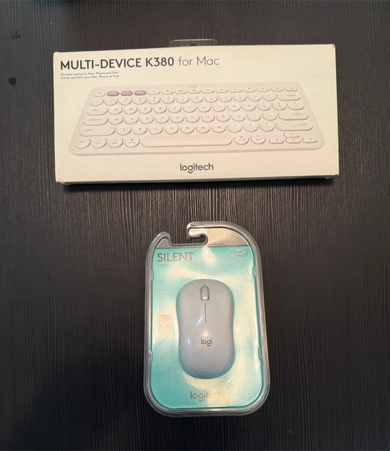 Logitech Multi-Device K380 Keyboard & M220 Mouse