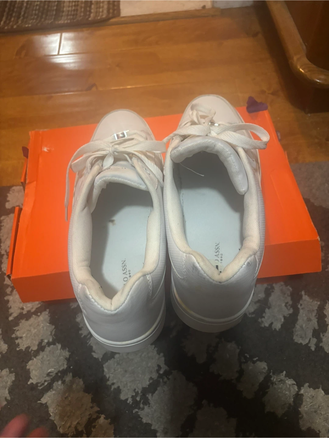 U.S. Polo Assn. White Sneakers - photo 3