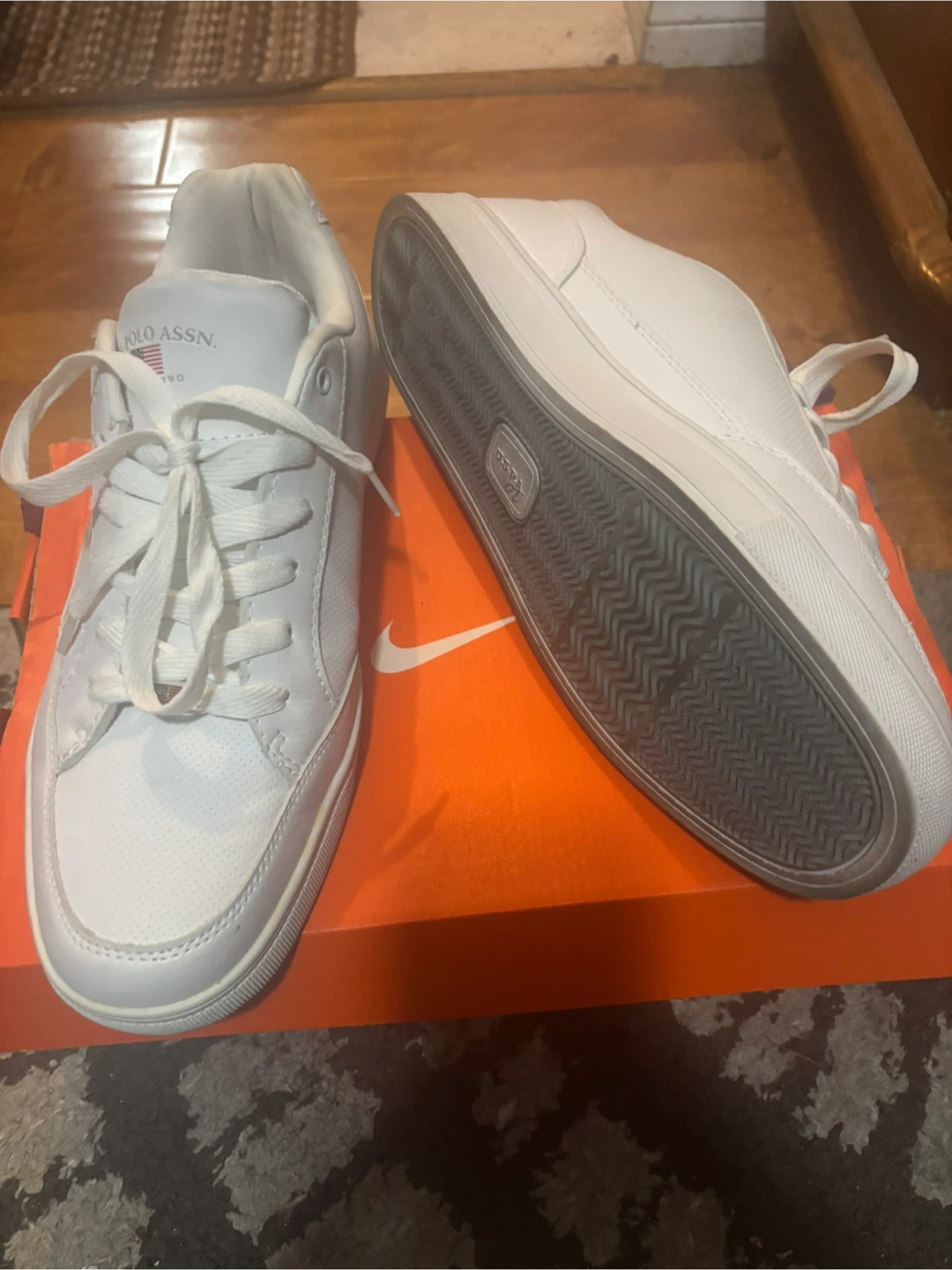 U.S. Polo Assn. White Sneakers - photo 2