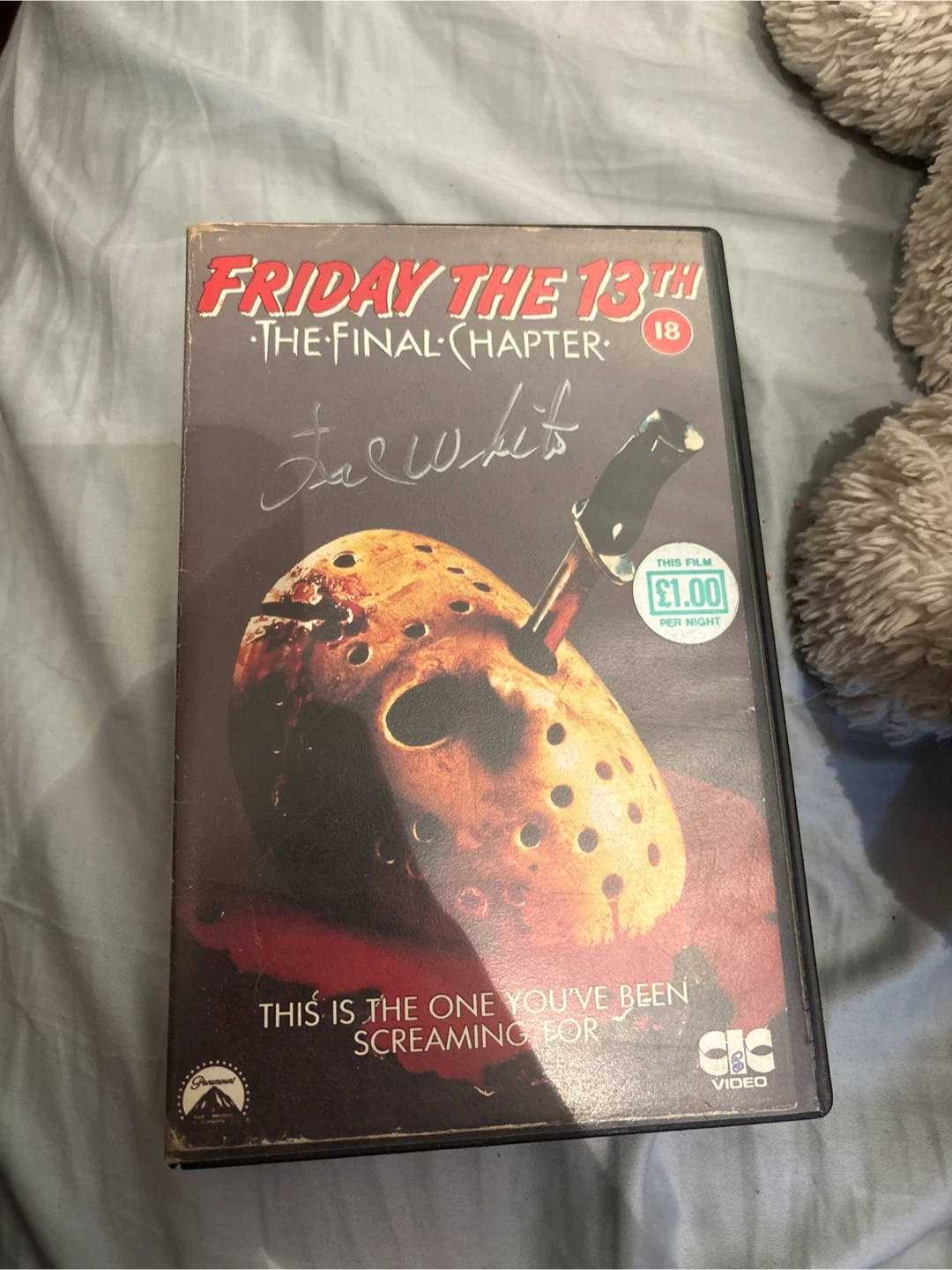 Friday the 13th: The final chapter SIGNED