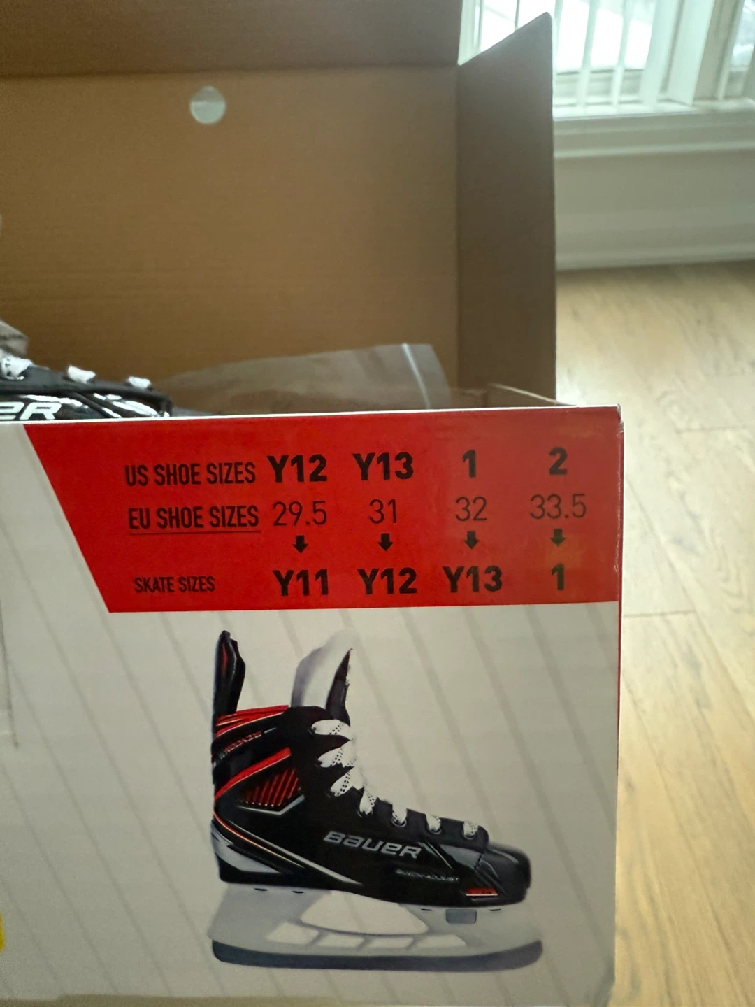 Bauer Lil' Rookie Adjustable Youth Skates - Size Y11-Y1 - photo 3