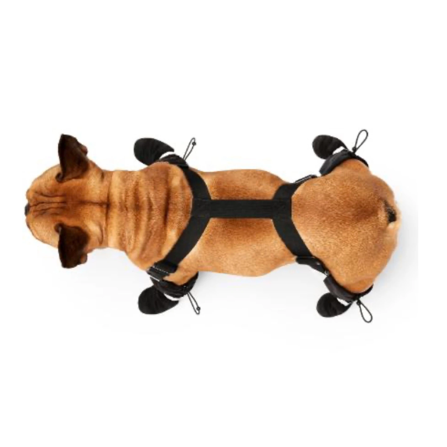 Canada Pooch Suspended Boots -Small Dog - Black - 2 Short - photo 2