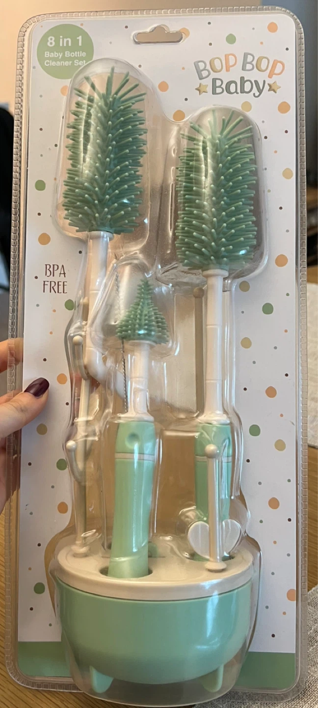 Bop Bop Baby 8-in-1 Bottle Cleaner Set - New