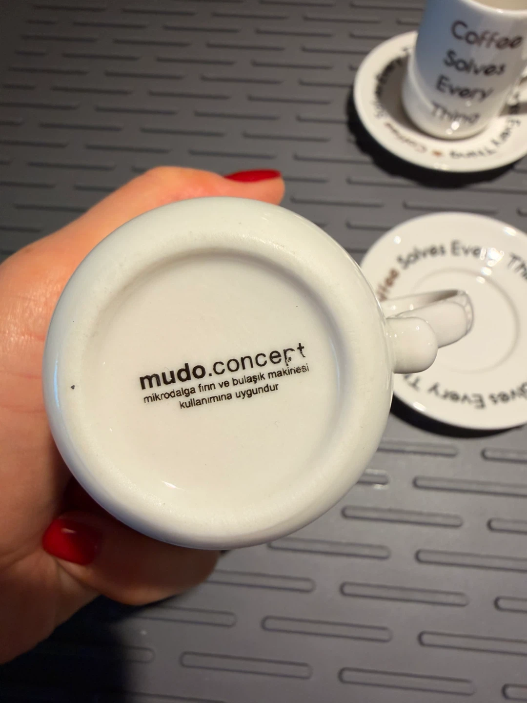 Mudo Concept Espresso Cups & Saucers Set of 6)🏆 - photo 3