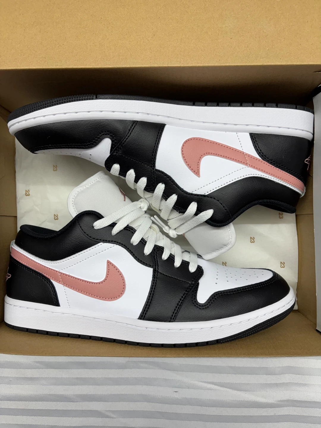 Nike Air Jordan 1 Low Rust Pink SE Sz 11 Men’s - photo 5