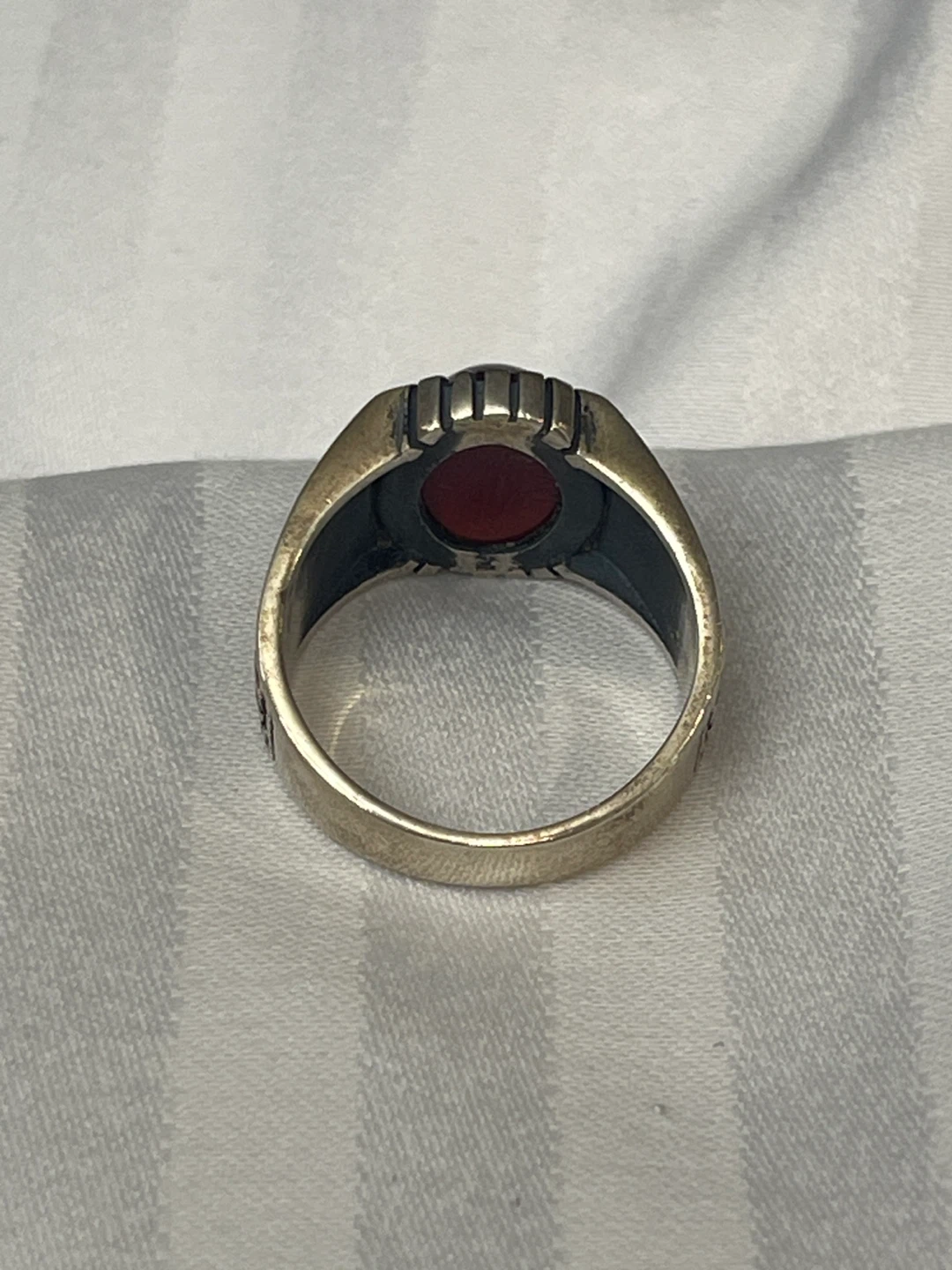 Osman Kai Qabeela Symbol Aqeeq / Agate Men’s Ring - photo 5