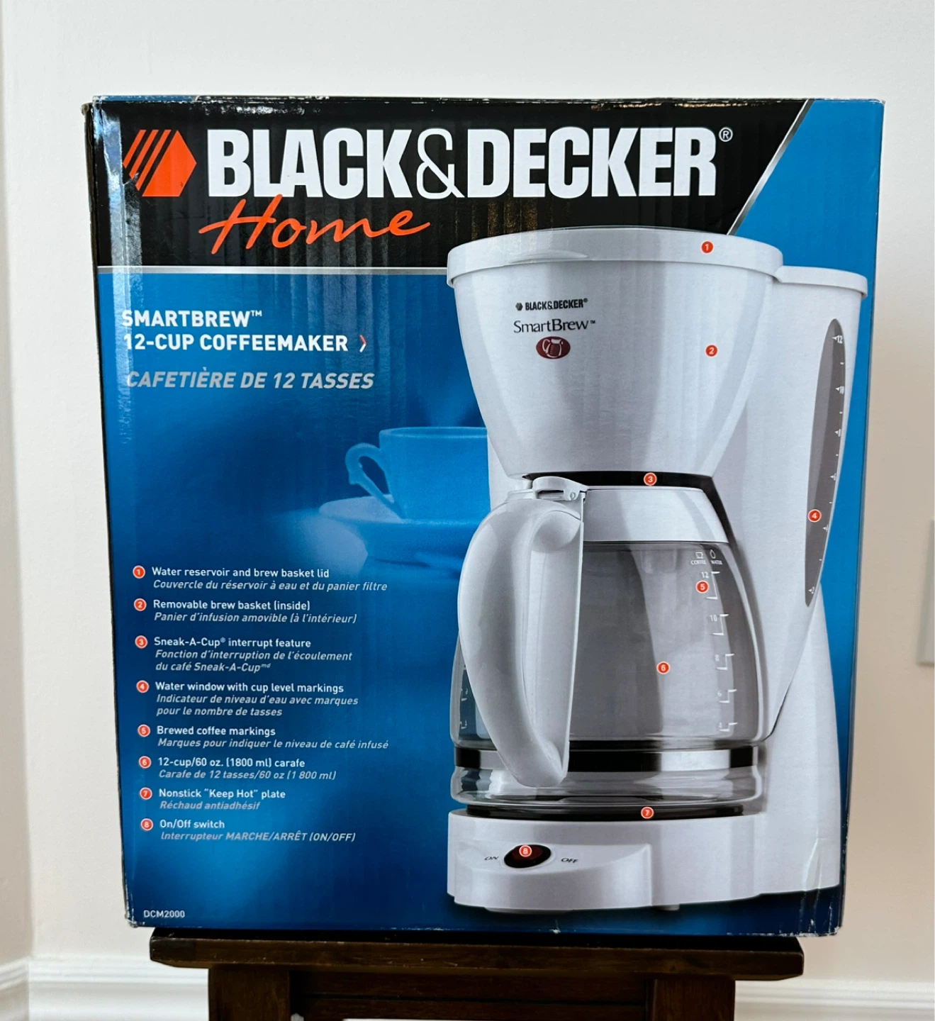 Black & Decker SmartBrew 12-Cup Coffeemaker - New in Box! 🥕