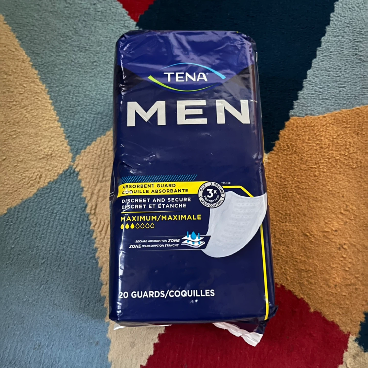 TENA Men Absorbent Guards, 20 Count 🥕
