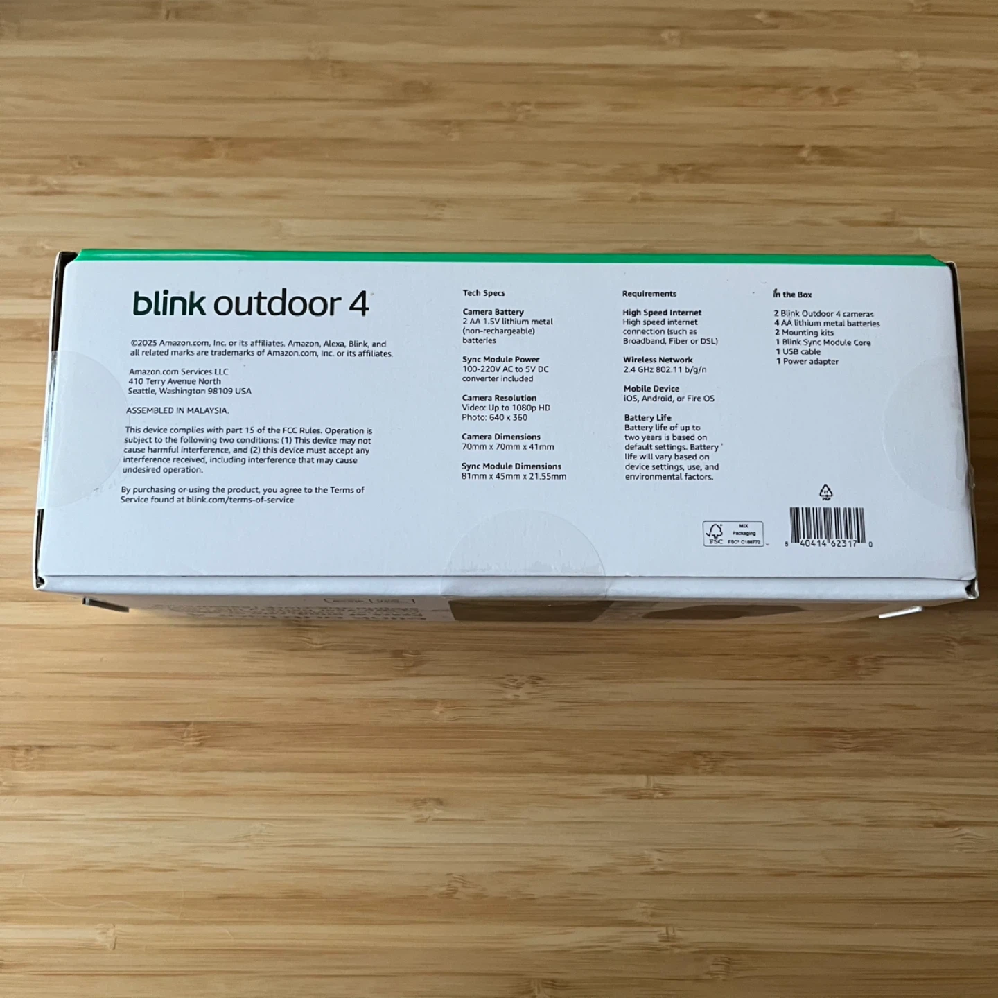 New Blink Outdoor 4 Security Camera System 🥕 - photo 2
