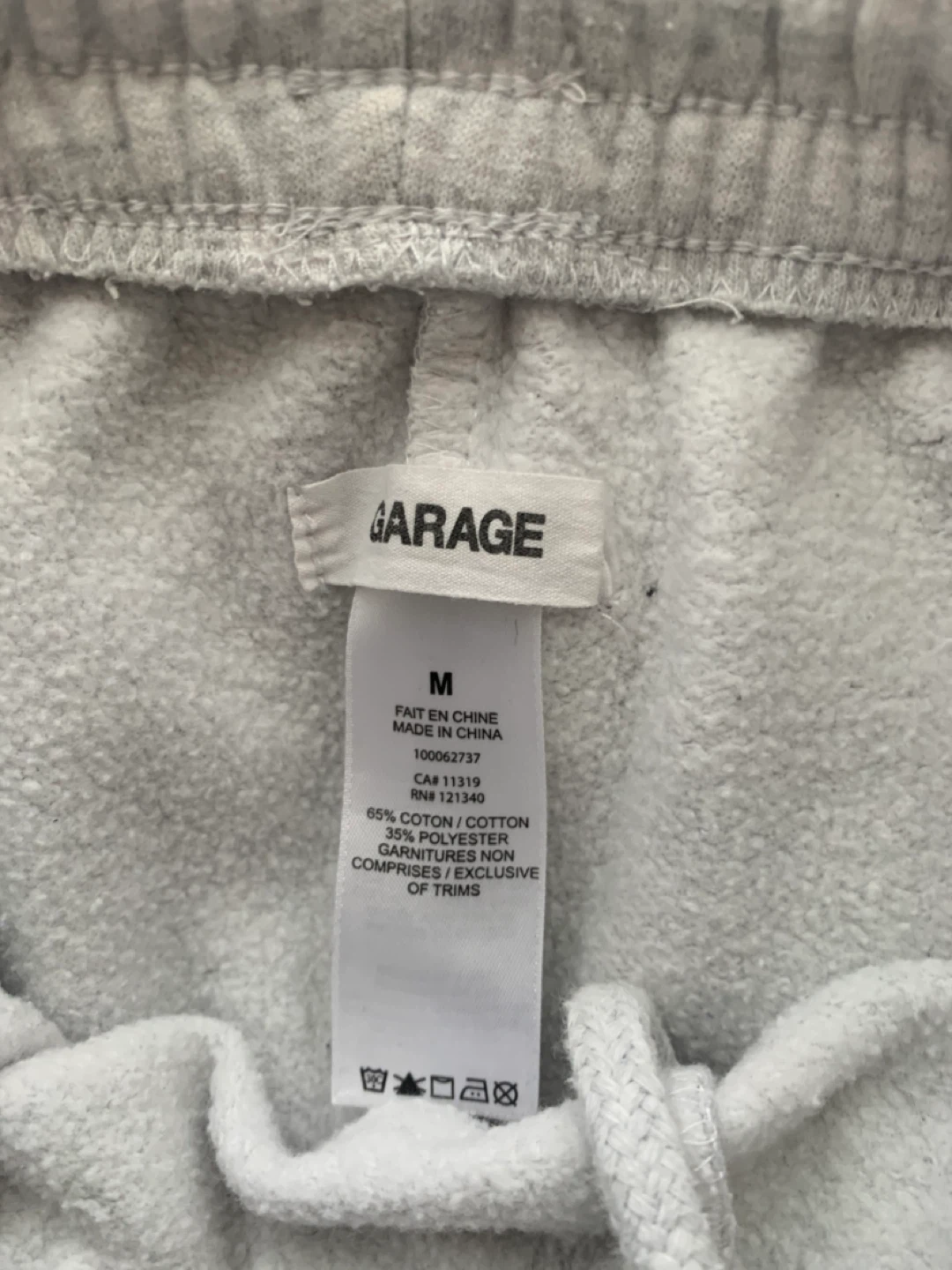 Garage Grey Joggers - Size M - photo 3